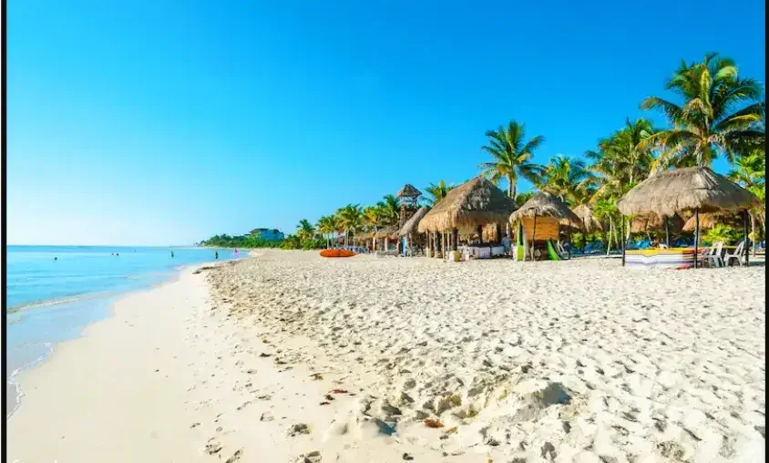 A two-week vacation in Playa del Carmen, Mexico.