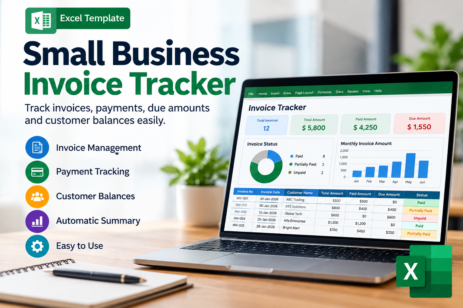 Small Business Invoice Tracker